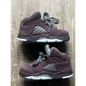 Nike Air Jordan 5 Retro Burgundy FN4238-600  Toddler Size 5C